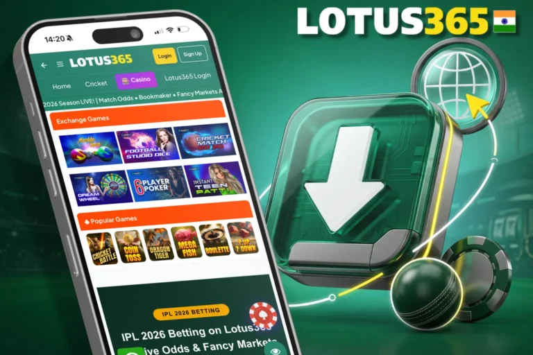 Lotus365 mobile app and APK access